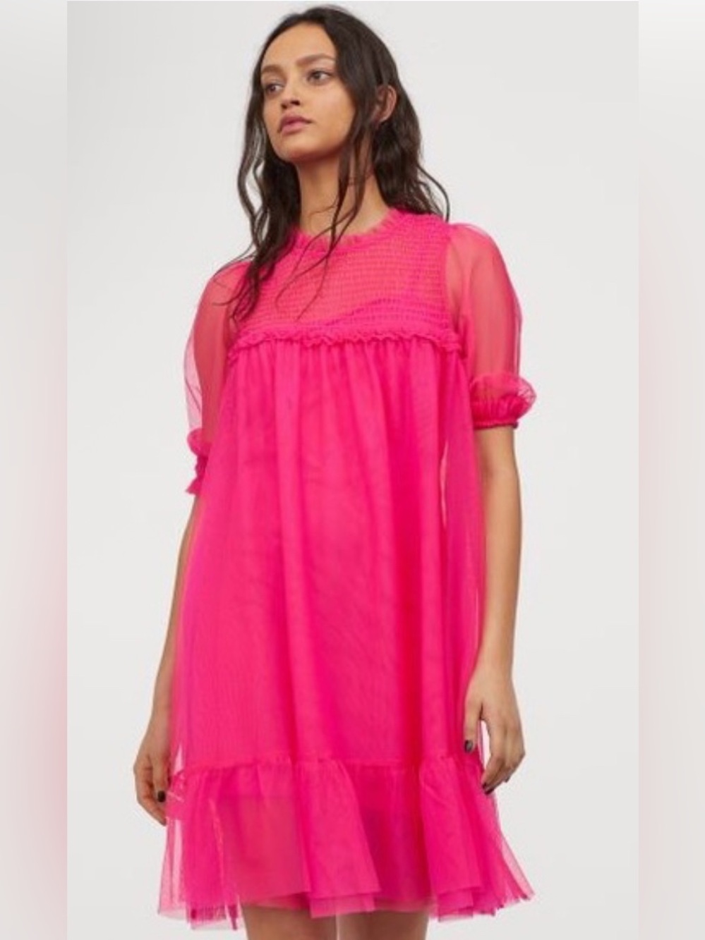 NWT H&M x Netflix To All The Boys I’ve Loves Before Size XS Hot Pink Brand NEW